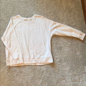 Athleta Cream Sweatshirt